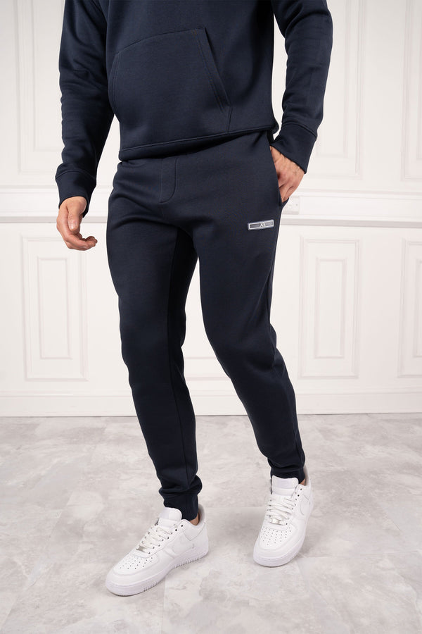 Day To Day Slim Fit Full Tracksuit - Navy