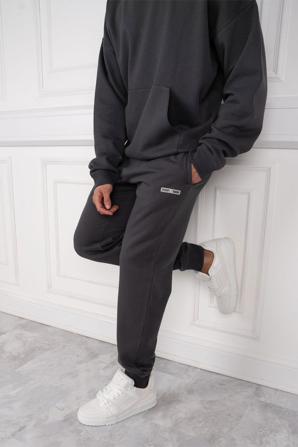 Day To Day Oversized Joggers - Charcoal