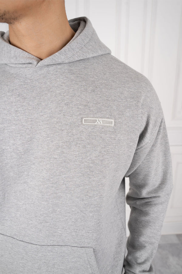 Day To Day Slim Fit Hoodie - Grey Marl