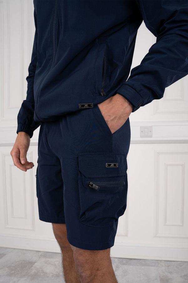 Aragon V2 Technical Cargo Shorts - Navy