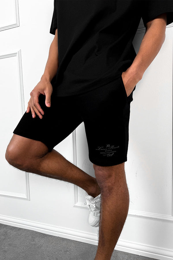 Amalfi Resort Shorts - Black
