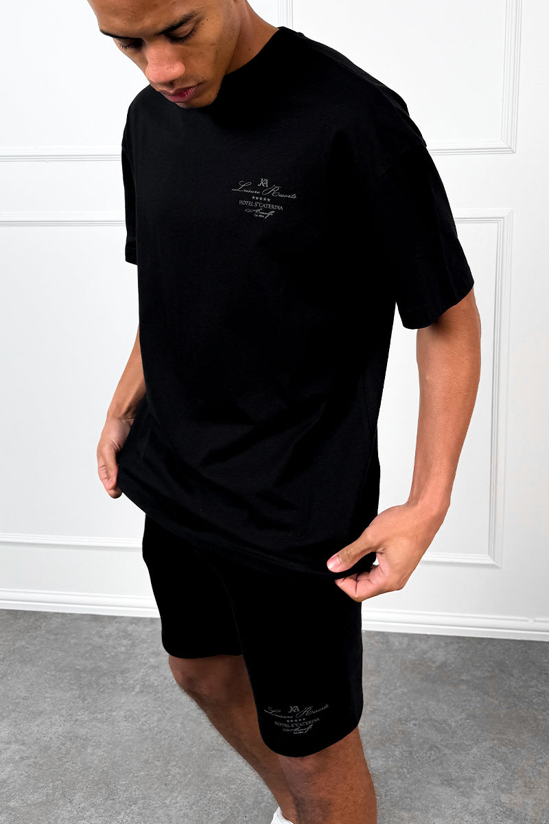 Amalfi Resort Shorts - Black