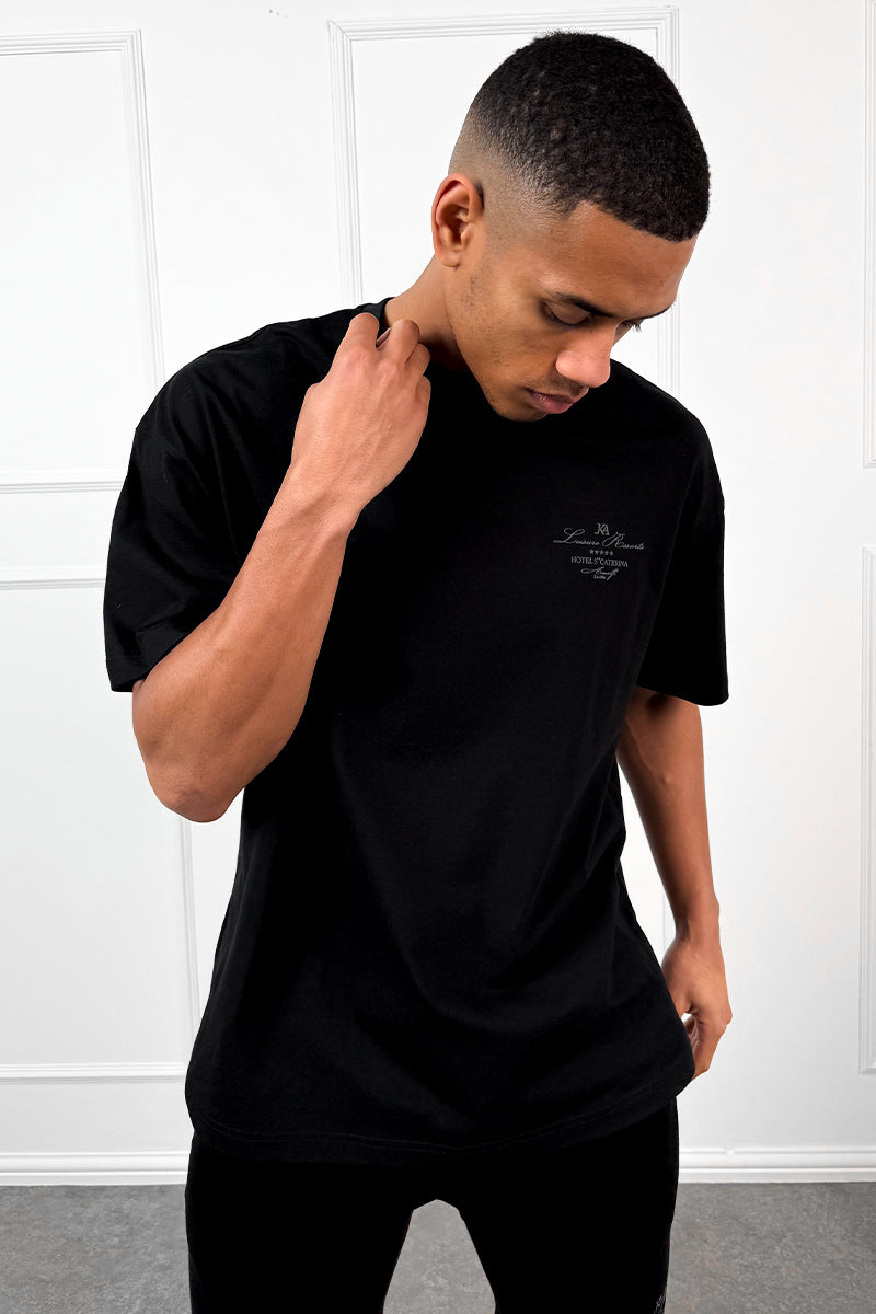 Amalfi Resort Shorts - Black