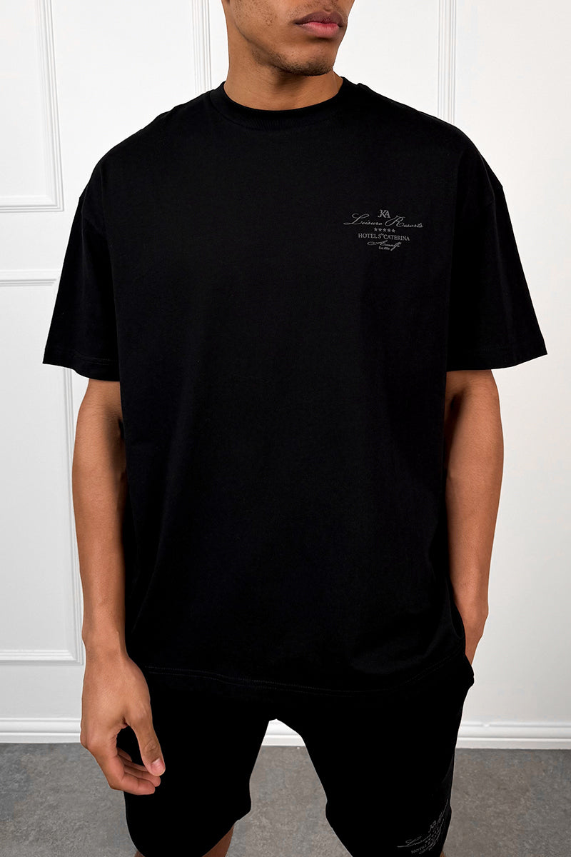 Amalfi Resort Shorts - Black