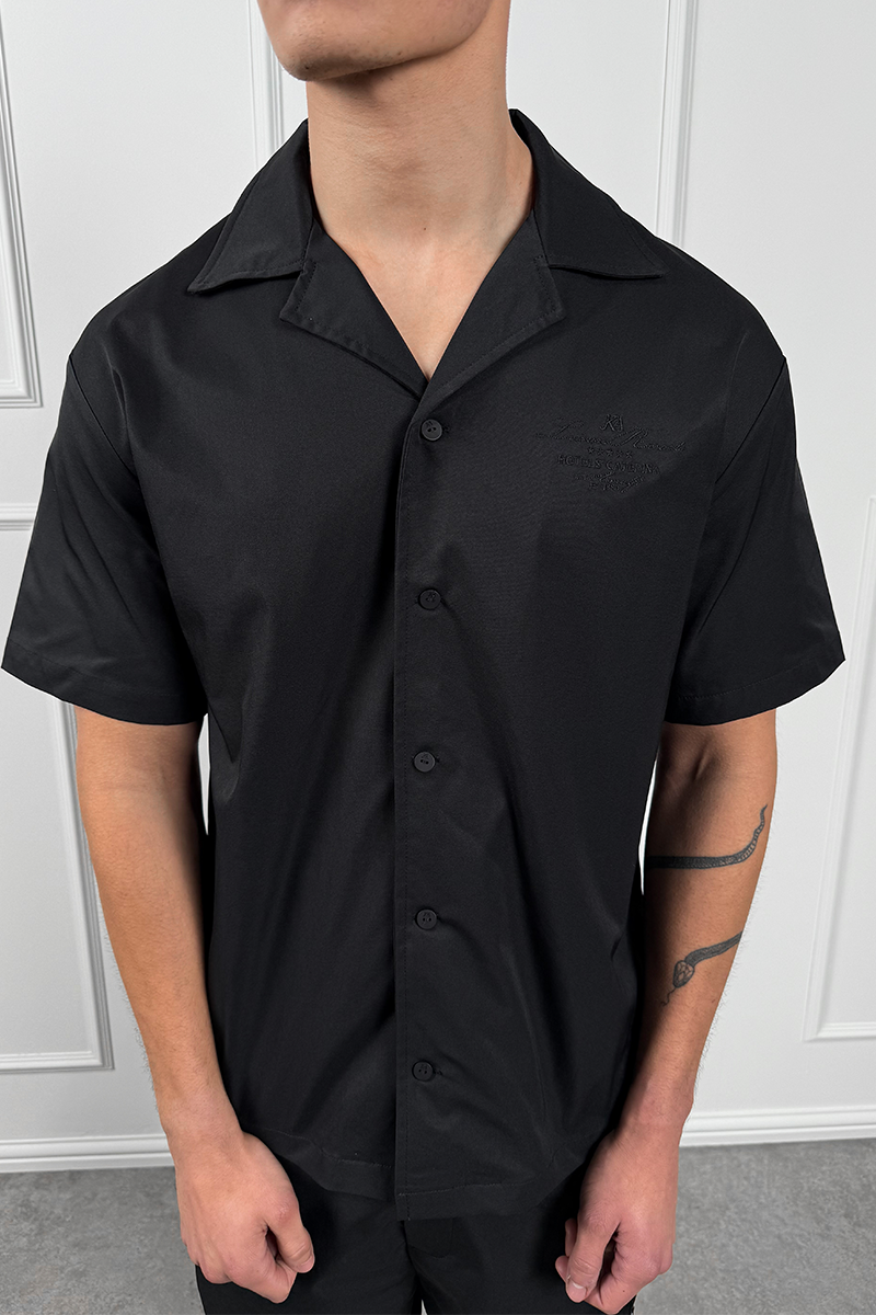 Caterina Resort Shirt - Black