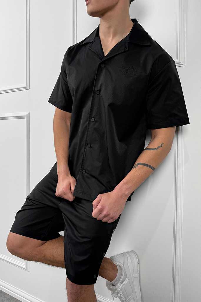 Caterina Resort Shirt - Black