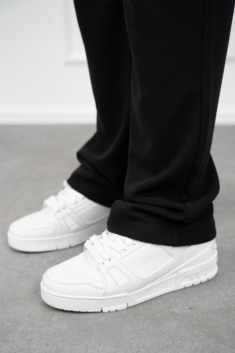 Waffle Joggers - Black