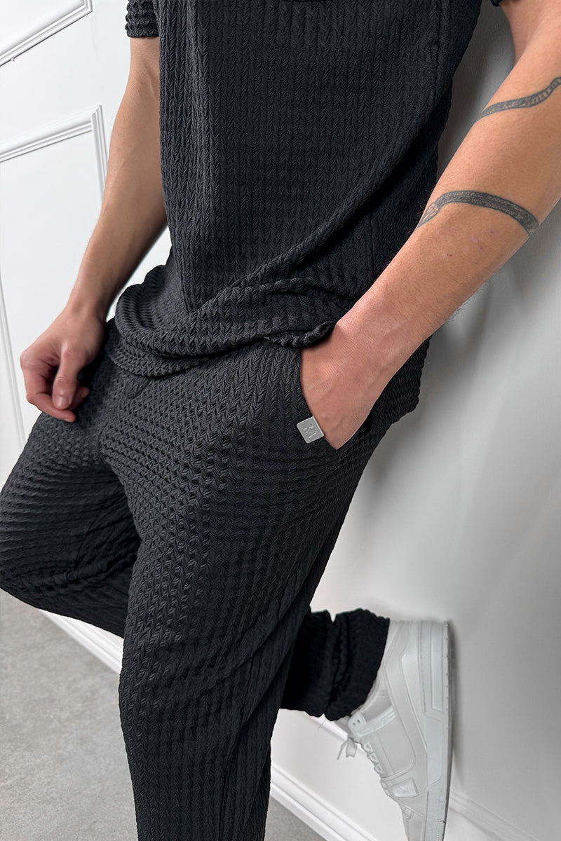 Structured Trousers - Black