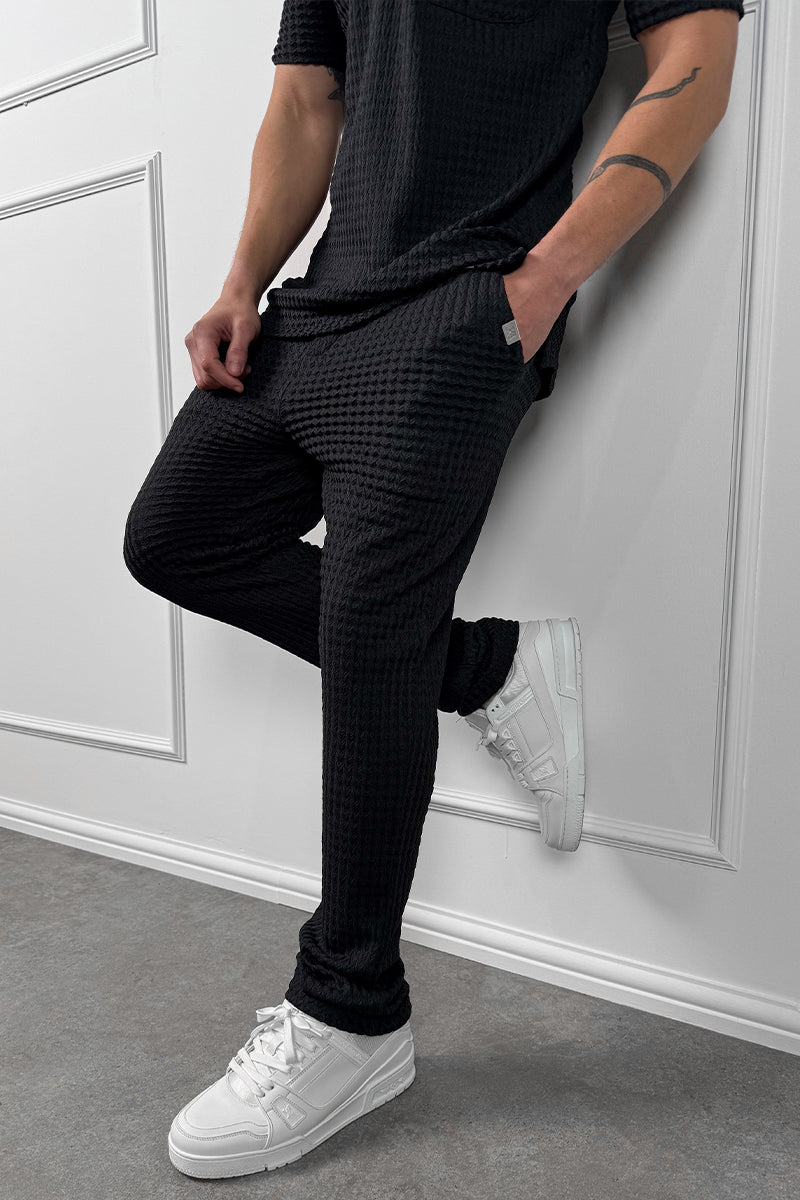 Structured Trousers - Black