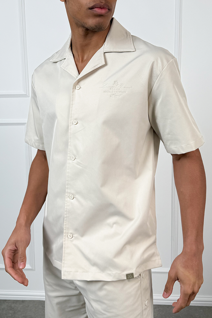 Caterina Resort Shirt - Stone