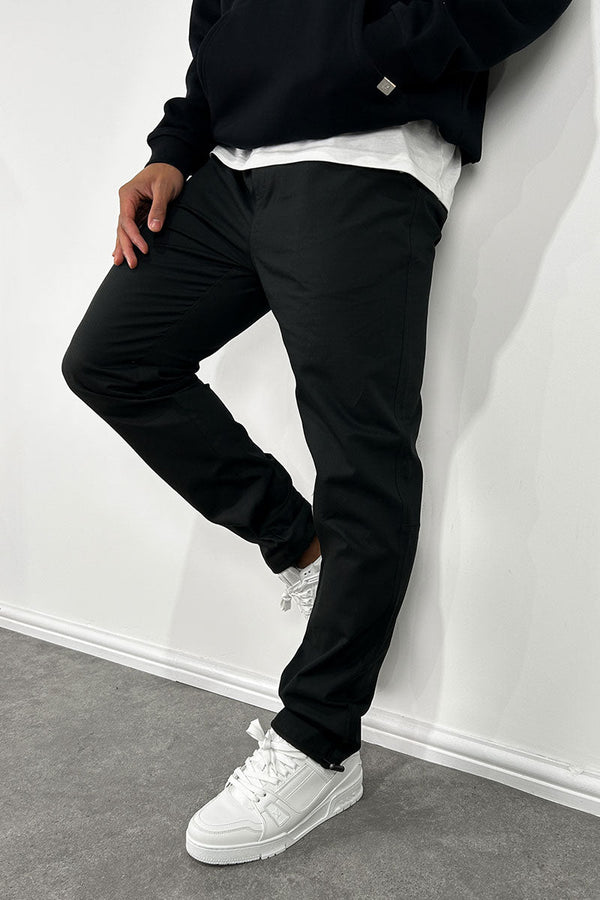 Essential Ripstop Straight Leg Cargo Pant - Black