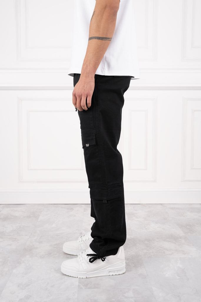 Utility Cargo Pant - Black