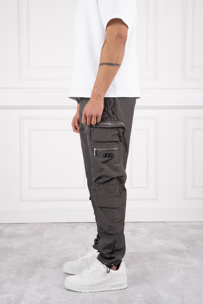 Electra Box Pocket Cargos - Charcoal