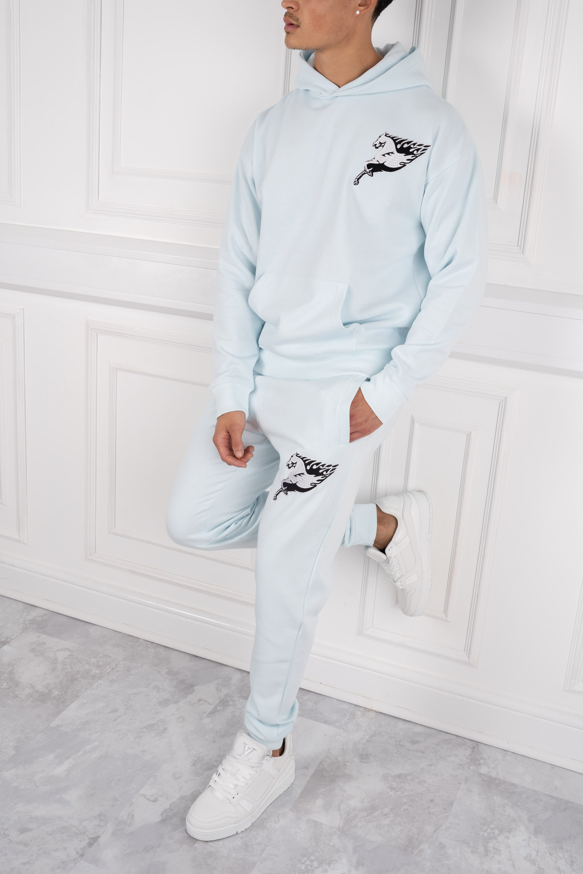 Pegasus Tracksuit - Pale Blue