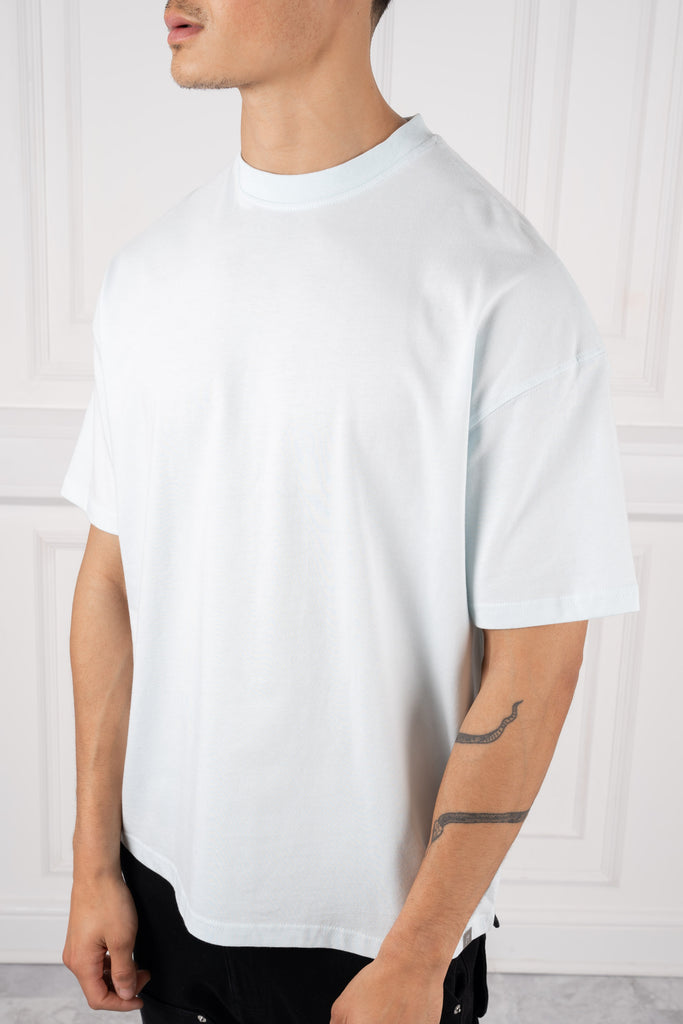 Day To Day Oversized T-Shirt - Pale Blue