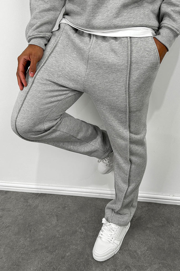 Capone Relaxed Sweat Pants - Grey Marl