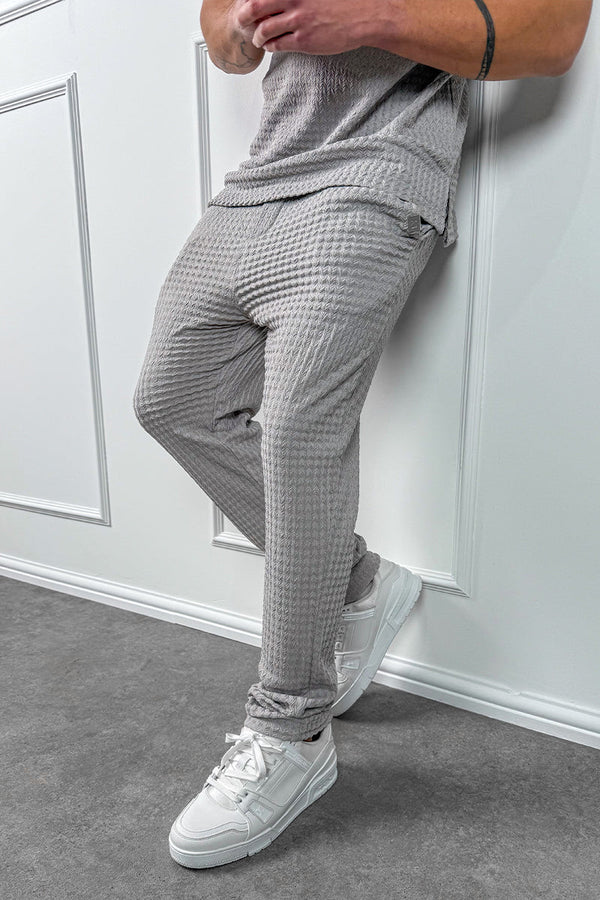 Structured Trousers - Grey