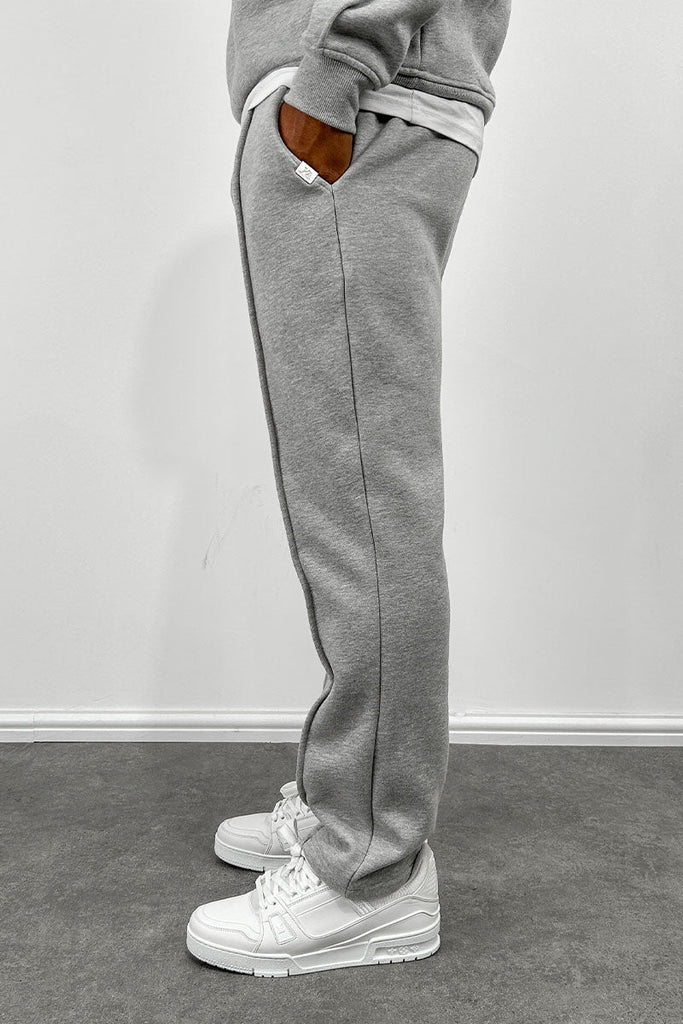 Capone Relaxed Sweat Pants - Grey Marl