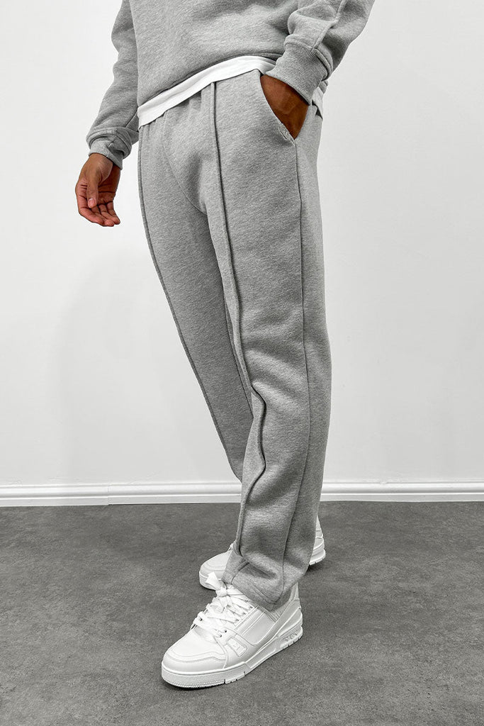 Capone Relaxed Sweat Pants - Grey Marl