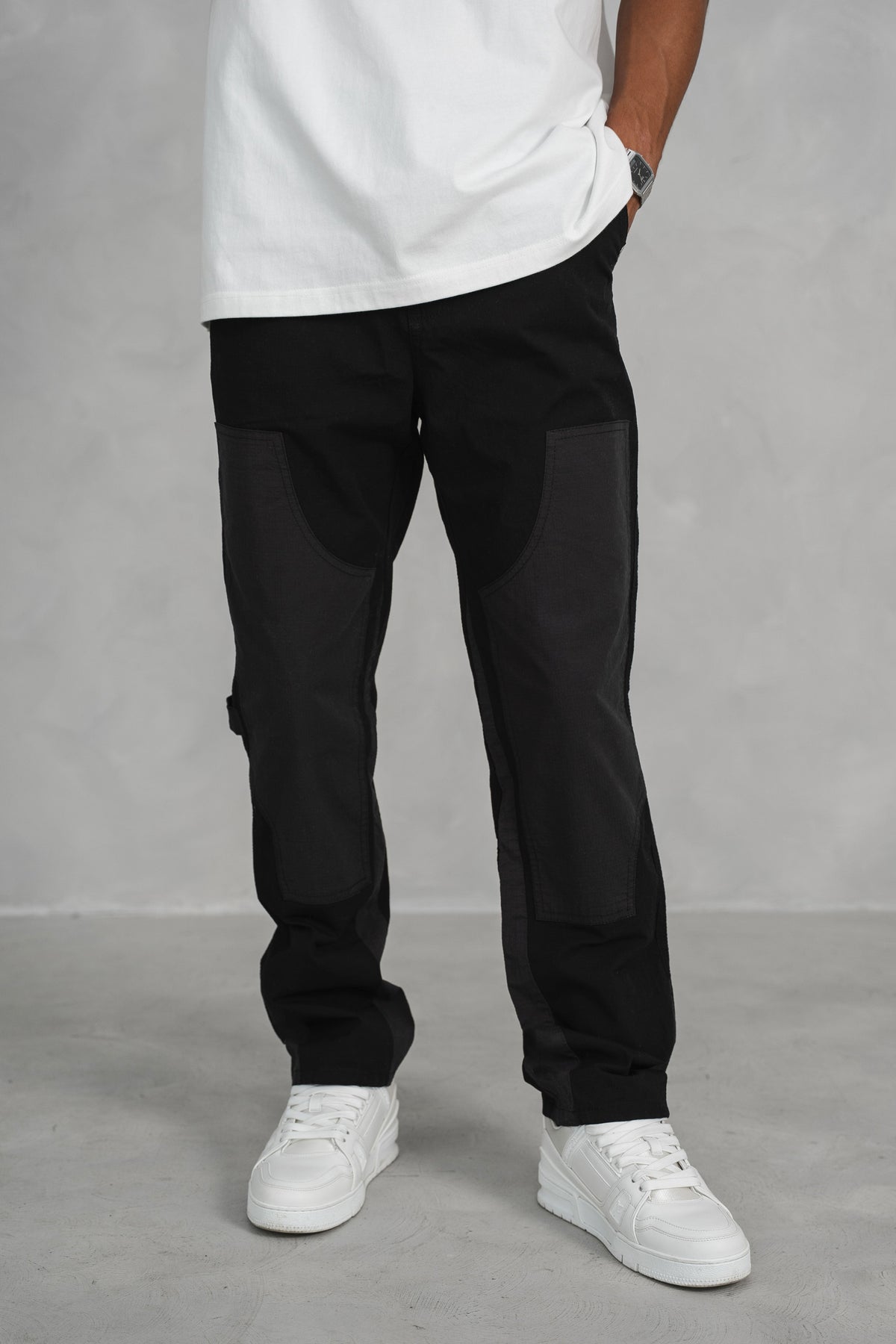 アーティファクト Cargo Johdpurs\"Black カーゴジョッパーズ y-3-twill-cargo-pants-black-