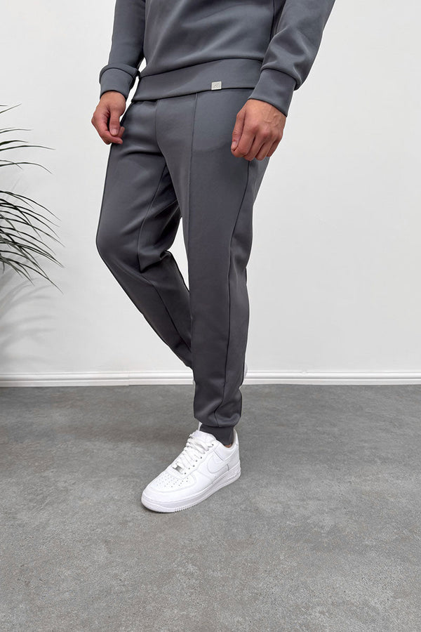 Scuba Pintuck Joggers - Charcoal