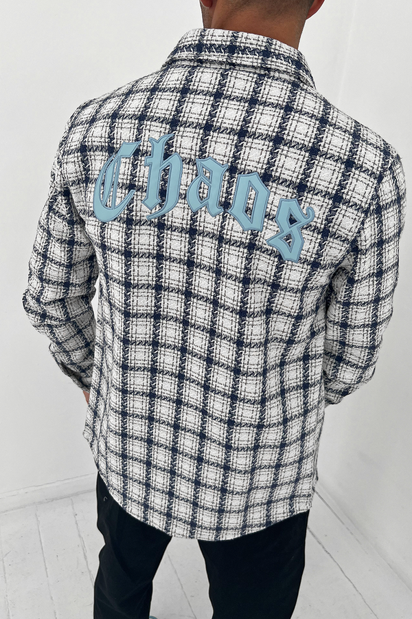 Lawless Check Shirt - Blue/White