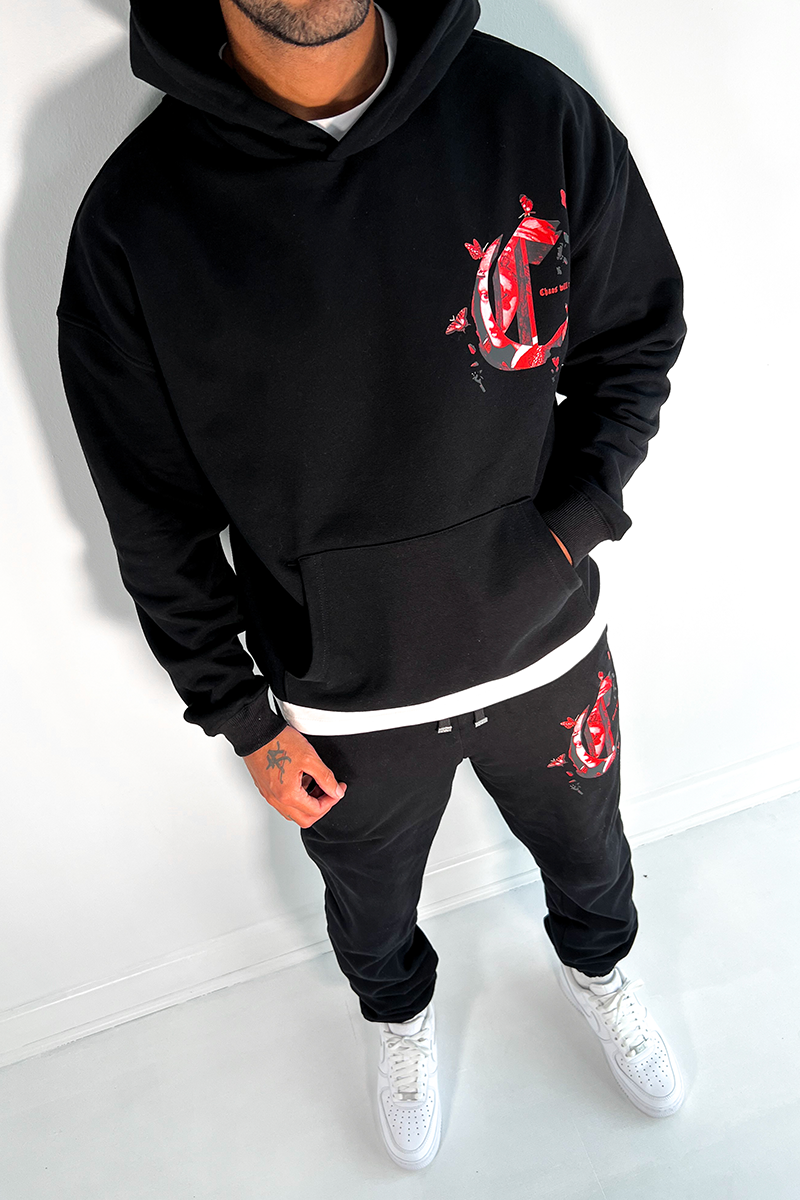 Chaos Will Reign Full Tracksuit - Black