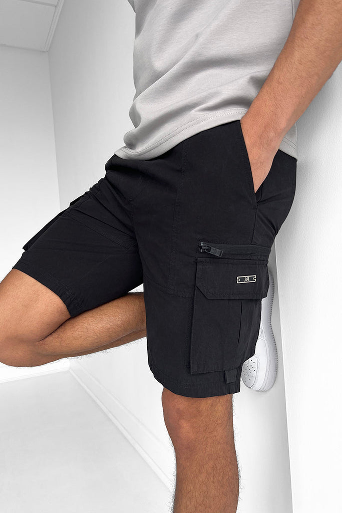 Cosmos Hardware Cargo Shorts - Black